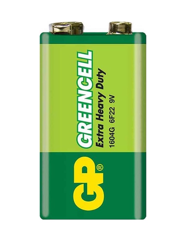 Gp 1604glf Greencell 9 Volt Pil Tekli