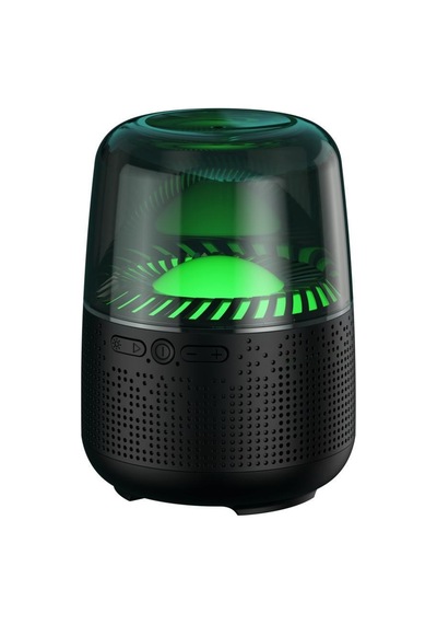 Premium Mobil Ses Gece Lambası Renkli Işık Rgb Işıklı 1800mah Kablosuz Bluetooth Hoparlör F37