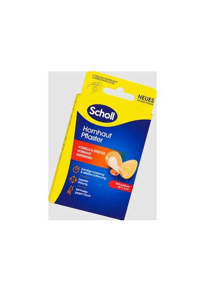Scholl Nasır Giderici Plaster 4'lü %40 Salisilik Asitli Ayak Bakımı
