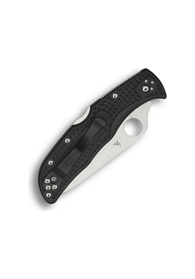 Spyderco Endela Black Lightweight Plainedge Kamp Çakı Siyah