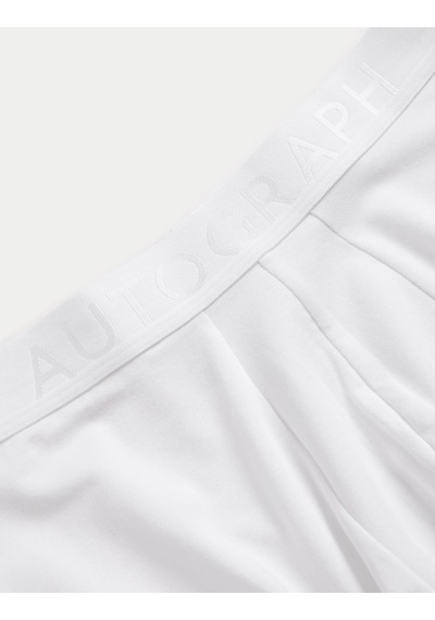 Marks & Spencer 5'li Pamuk Karışımlı Cool & Fresh Trunk Seti T14006135a Beyaz