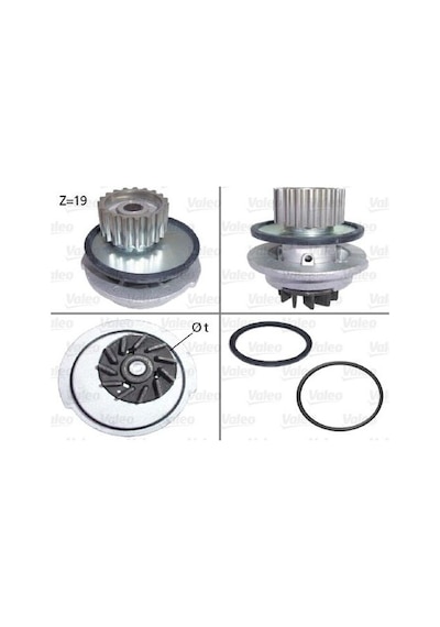 Valeo 506648 Devirdaim Evanda 2.0 03 Lanos1.6 96 Nexıa1.5 95 Espero1.4 96351284