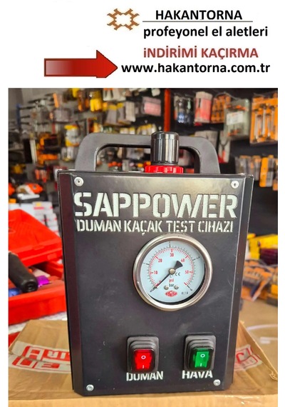 Hakantorna- Sappower Duman Kaçak Test Cihazı