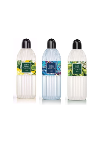 Eyüp Sabri Tuncer Kolonya Klasik Limon + Okyanus + Ayvalık Zeytini 400 Ml X 3'Lü Set