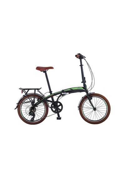 Salcano Slcn 300 V 20 jant Katlanır Bisiklet Siyah
