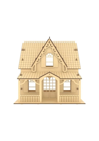 TLR hobi Tlrhobi Oyun Evi Ahşap Maket