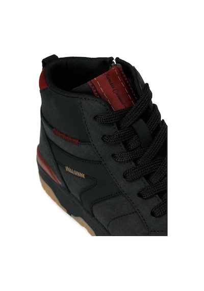 Kinetix Arlod Hı F Siyah Erkek Çocuk High Sneaker 000000000102692149 Siyah-bordo