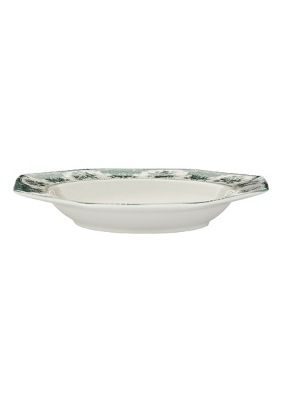 Evaliza Voila Çukur Tabak Yeşil 22 Cm Çok Renkli