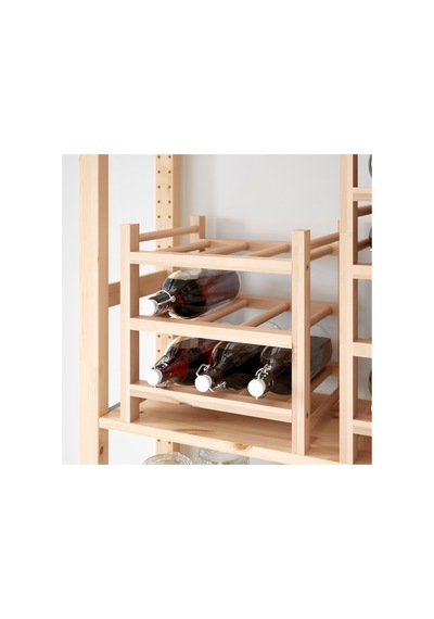 Ikea Hutten Şaraplık 33x30x34 Cm Naturel
