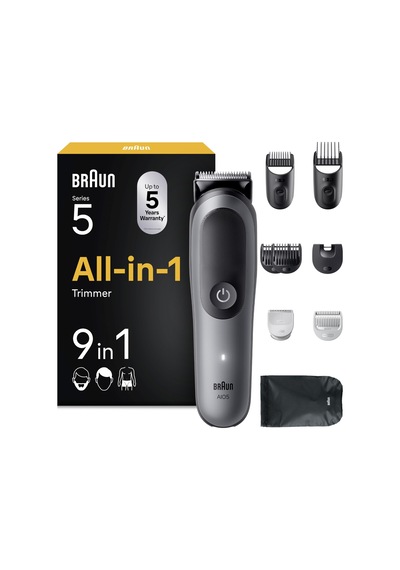 Braun Multigroom All-in-one Series 5, 9'u 1 Arada Kırpma Seti 5, Aıo5545, Gri - Sakal Kesme Makinesi, Saç Kesme Makinesi, Yüz, Baş Ve Vücut İçin Saç Kesme Makinesi, 14 Boy, 120 Min. Pil, Su Geçirmez Braun Multigroom All-in-one Series 5, 9'u 1 Arada Kırpma Seti 5, Aıo5545, Gri - Sakal Kesme Makinesi, Saç Kesme Makinesi, Yüz, Baş Ve Vücut İçin Saç Kesme Makinesi, 14 Boy, 120 Min. Pil, Su Geçirmez
