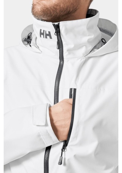Helly Hansen Crew Hooded Midlayer Erkek Mont 2-hha.34442 001/whıte