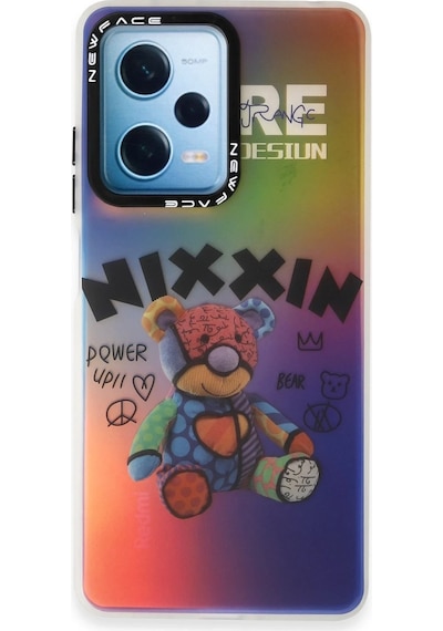 Gld-spt- Newface Xiaomi Poco X5 5g Kılıf Estoril Desenli Kapak - Estoril - 11