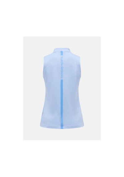 Peak Performance Peak Turf Zip Sl Top Kadın Tişört Amity Blue G79497040-24317 Turkuaz
