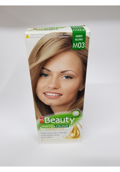 Mm Beauty Bitkisel Saç Boyası Kumsal Sarı M03
