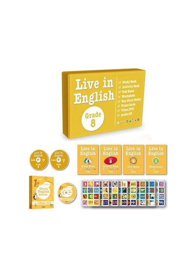 8. Sınıf İngilizce Öğrenme Seti Live in English