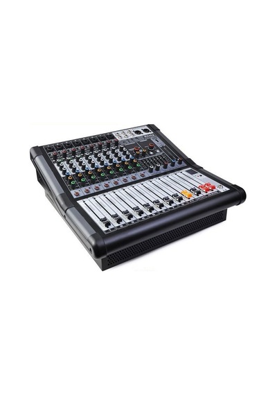 König Krs-8p 100fx 2x500w 8 Kanal Bluetooth Power Mıxer