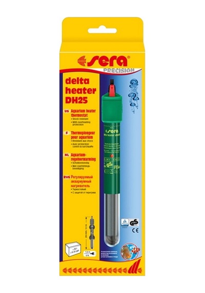 Sera Delta Isıtıcı 25 W Termostatlı Akvaryum Isıtıcısı