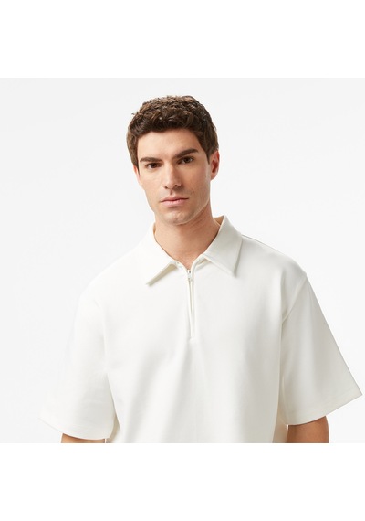 Nautica Erkek Ekru Regular Fit Polo Yaka T-shirt Düz K57355t Krem