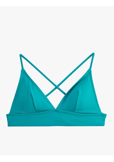Koton Çapraz Askılı Bralet Bikini Üstü Yeşil 6sak10015mm