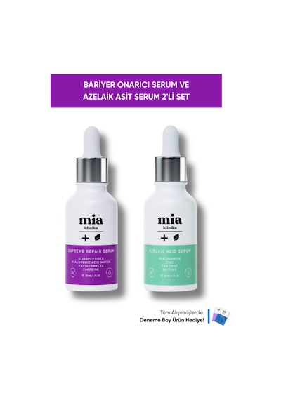 Mia Klinika Azelaik Asit ve Karşıtı Onarıcı Serum İkili Set
