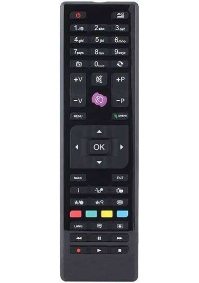 Ugr Kl Vestel Uyumlu -Seg-Regal Kare Göbek Mini Lcd-Led Tv Kumanda