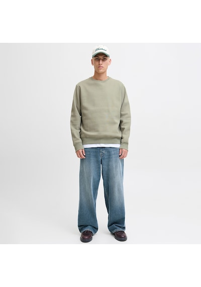 Jack & Jones Jack&jones Star Basic Erkek Bej Sweatshirt Bej-1