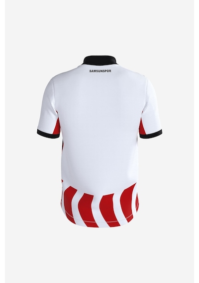 25/26 Hummel Samsunspor Çubuklu Forma Kırmızı - Beyaz