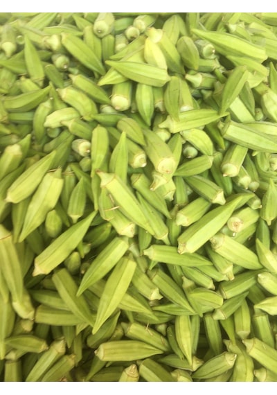 Taze Doğal Bamya 1 KG