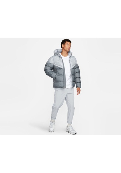 Erkek Günlük Mont Fb8185-077 M Nk Sf Wr Pl-fld Hd Jkt Gri Gri
