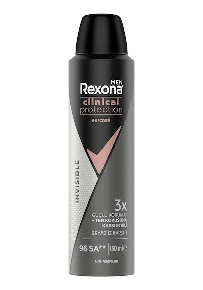 Men Clinical Protection Invisible Sprey Deodorant 150 Ml