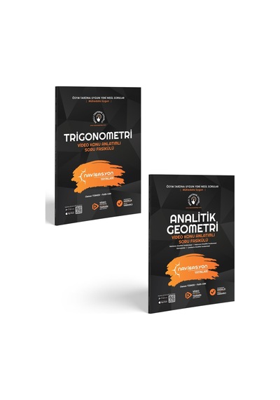 Ayt Trigonometri Ve Analitik Geometri Video Konu Anlatımlı Soru Bankası Seti 2 Kitap