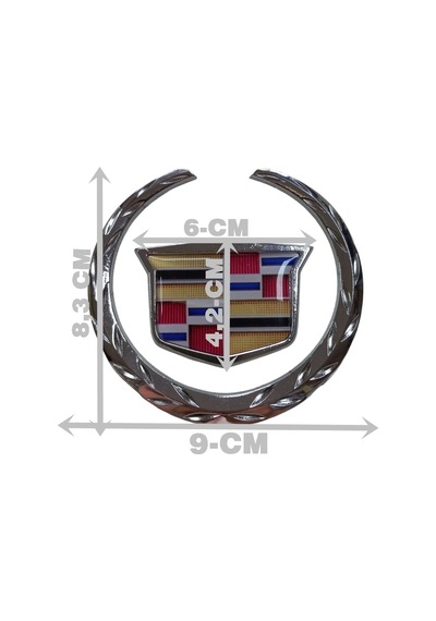 Etiketçilere Özel Cadillac Metal Döküm Arma