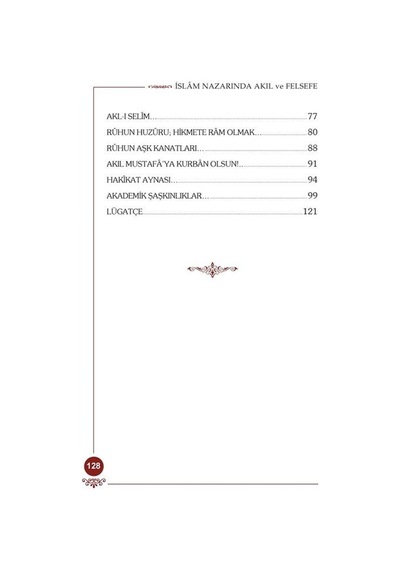 İslam Nazarında Akıl ve Felsefe / Osman Nuri Topbaş