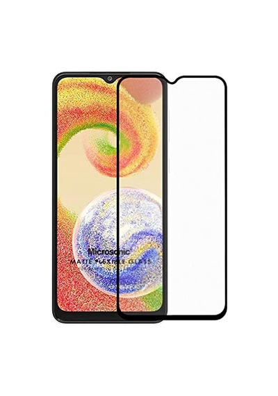 Ayrex Samsung Galaxy A04 Seramik Matte Flexible Ekran Koruyucu Siyah Galaxy A04 İle Uyumlu Ekran Koruyucu
