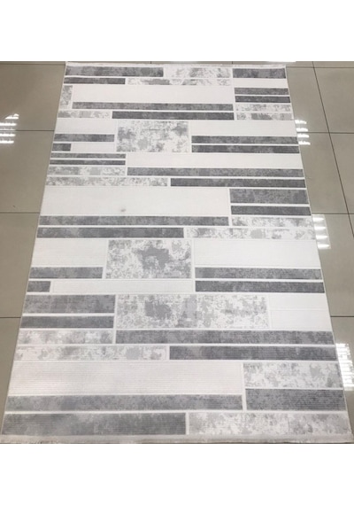 Padişah Halı Polo 74778 095 Serisi Akrilik Salon Oturma Yatak Odası Halısı Gri