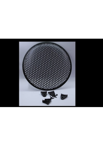 Hoparlör Kapağı Metal 38Cm Bas Kabin için Tutacakları İle Beraber