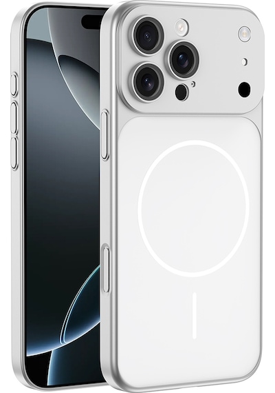 Apple Uyumlu iPhone 14 Pro Max Kılıf M-safe Şarj Özellikli Kamera Korumalı Kapak Spark Turuncu