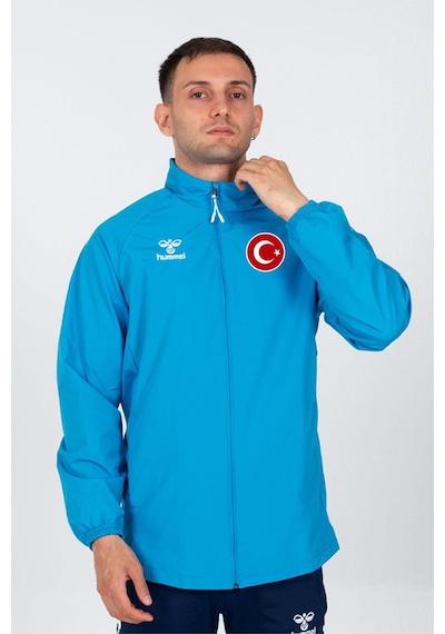 Hummel Line Milli Takım Yağmurluk Turkuaz