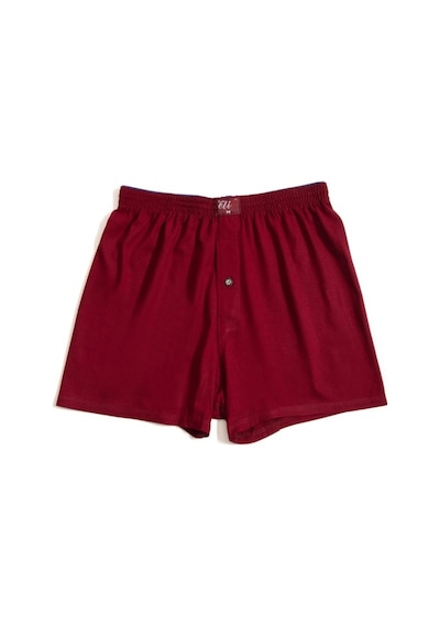 Tutku Elit Havlu Bel Düz Boxer 4'lü Paket Elt 1101 Bordo