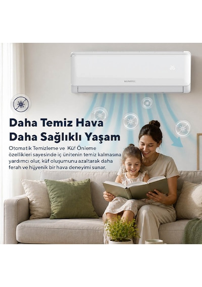 Kumtel Sugi KMSAC-18 18000 Btu A++ Inverter Duvar Tipi Klima