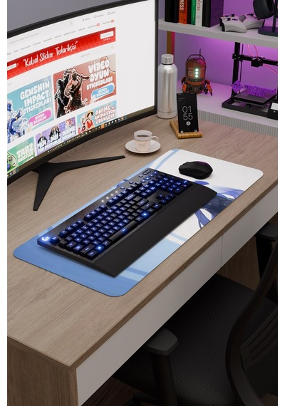 Clorinde Genshin Impact Anime Gacha V2 - 70x30 Xl Gaming Mouse Pad Fare Altlığı