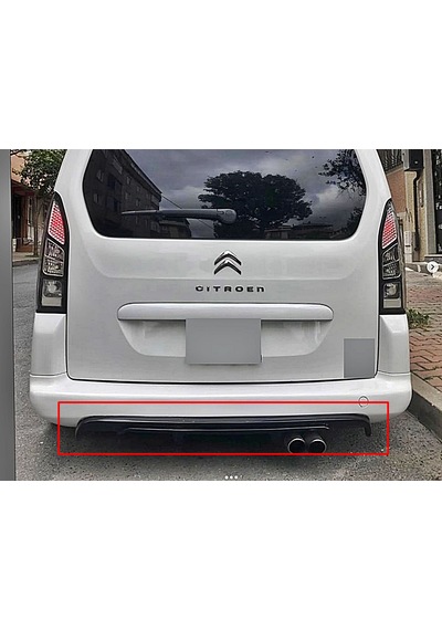 Berlingo Difüzör - Plastik - Parlak Siyah