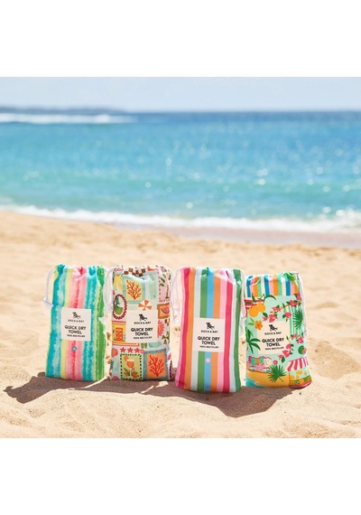 Dock And Bay Plaj Havlusu Design L Watermelon Sugar Çok Renkli