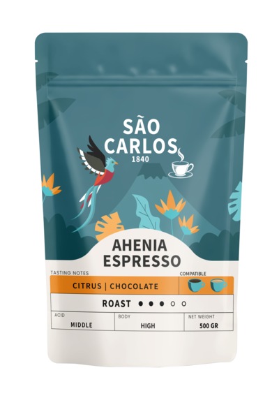 Ahenia Espresso Çekirdek Kahve 500 Gr Arabica Robusta Harmanı