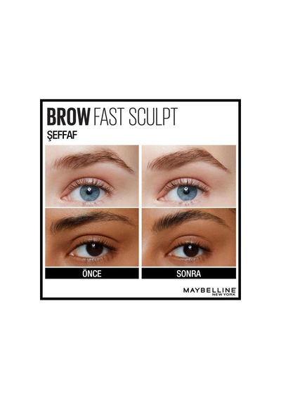 Maybelline New York Brow Fast Scupt- 10 Clear