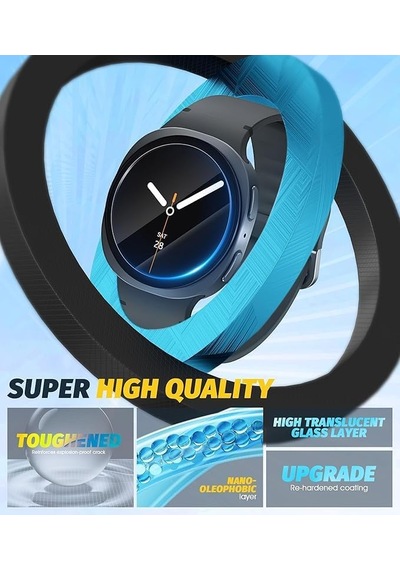 Galaxy Uyumlu Watch 8 44mm İçin Kolay Uygulama Aparatlı Ekran Koruyucu 9h Sertliğinde Çizilmeye Karşı Koruyan Dokunma Hassasiyetini Ve Görüntü Kalitesini Etkilemeyen Galaxy Uyumlu Watch8 Cam Filmi Galaxy Uyumlu Watch 8 44mm İçin Kolay Uygulama Aparatlı Ekran Koruyucu 9h Sertliğinde Çizilmeye Karşı Koruyan Dokunma Hassasiyetini Ve Görüntü Kalitesini Etkilemeyen Galaxy Uyumlu Watch8 Cam Filmi