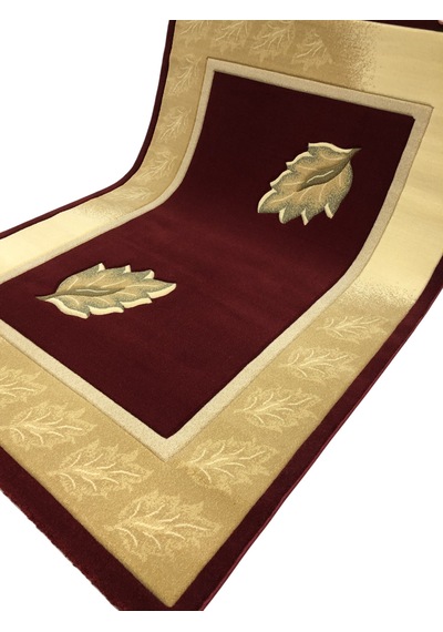 Saray Halı Vizyon Carving 9050 Kırmızı 125x180 Krem 2,25 M2 Halı