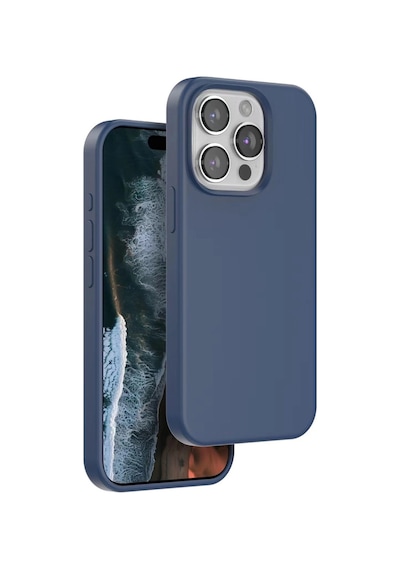 Venco Apple iPhone Uyumlu 15 Pro Max Home Magsafe Kapak - Lacivert İtdark18521