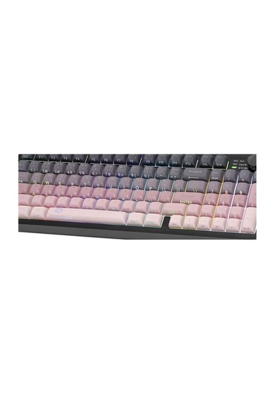 Tri Mode Klavye Rgb Sessiz 95 Tuş Pembe G518yp Evimdeyokyok