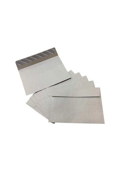 Zarf Mektup Kraft 114x162 Mm Silikonlu 90 Gr 500'lü Kutu